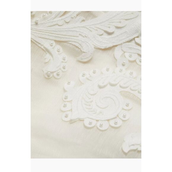 Zimmermann Tama Asymmetric Sequin-Embroidered Gown Size 3 / US 10 - Picture 7 of 15